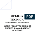 Propuesta Tecnica Puentes Investment