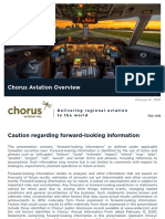 Chorus Investor Presentation February 14 2020