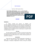 Ampatuan, JR., V. de Lima, G.R. No. 197291, 3 April 2013