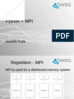 PCHPC Python Mpi Parallelization Slides