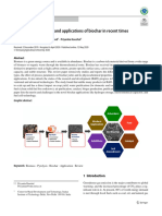 Production, Activation, and Applications of Biochar in Recent Times