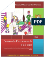 Desarrollo Psicomotor (0 A 5 Años)