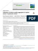 Review - Utilization of Inferior Quality Aggregates in Asphalt Mixes