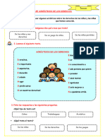 E11 s2 Ficha d1 Com Lee Acrostico de Derechos