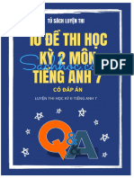 10 de Thi Tieng Anh Lop 7 HK 2 Co Dap An