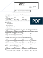 Trigonometric Functions Q-5