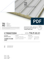 Architectural Details - Pitched Roof System - TRIMOTERM SNV PDF