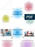 Estilos y Dificultades Del Aprendizaje