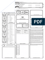 Ficha Oficial D&D 5E Editável