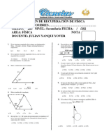 EXAMEN DE RECUPERACIÓN DE 2do GRADO I. E. PR CIENCIAS SIN CLAVES