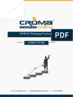 Croma Campus - Tosca Training Curriculum