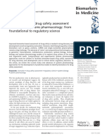 Biomarker-Based Drug Safety Assessment in The Age of Systems Pharmacology From Foundational To Regulatory Science