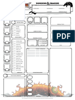 Dark Sun 5e Fillable Character Sheet