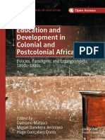 Education and Development in Colonial and Postcolonial Africa