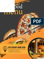 6 Fast Food Menu Template