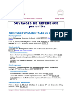 1ere - Annee - Medecine - Ouvrages - de - References - 2019-2020 - v2 2