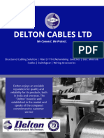 Delton Cables-SCS Product PPT Gujarat LimiInfotech Limited