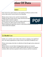 Application of Data Science