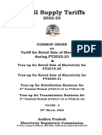 Tariff Order For FY 2022-23 (Vol-2)