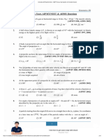 Kinematics 2D (Projectile Motion) - NEET Previous Year Question With Complete Solution