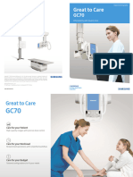 Samsung Gc70 Digital Radiography System