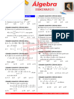 Álgebra (2) - Seminario 01