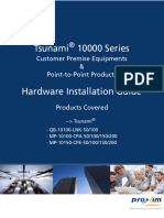 Tsunami 10000series LNK+CPA+CPE HWInstGuide 765 00286 v1.1