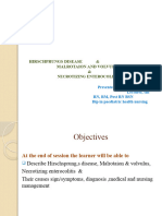 10.5 Hirschprungs Disease& VOLVULUS Necrotizing Enterocolitis