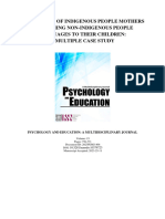 Challenges of Indigenous People Mothers in Teaching Non-Indigenous People Languages To Their Children: A Multiple Case Study