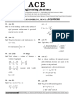 ACE ACADEMY GATE Full Length Mock Test - A Solution