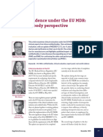 Clinical Evidence Under The EU MDR