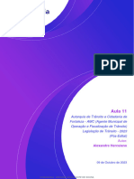 11 - Resolução Do Contran Nº 432-13 - Fiscalização de Alcoolemia - CONCLUÍDO