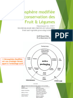 L'atmosphère Modifiée Dans La Conservation Des Fruit