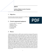 Transistor Characteristics