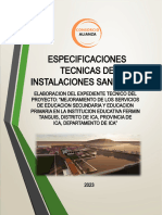 Espec. Tec Instalaciones Sanitarias