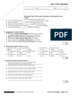 Unit 5 - Standard Test