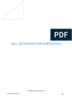 Dell Networker Implementation-Ssp