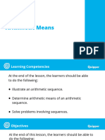 Lesson 4 Arithmetic Mean 2