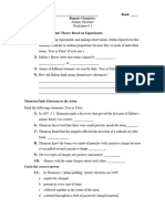 Atomic Structure Worksheet - 1