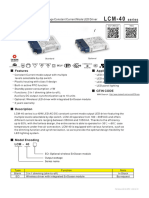 LED DRIVER INTRA LCM-40-spec