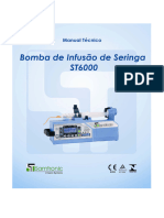 Manual Bomba de Infusão Samtronic