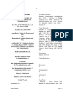 Andhra HC M - Mabeeba Begum vs. Gulam Rasool 1999 - Suit For Declaration Without Cancellation Not Maintainable