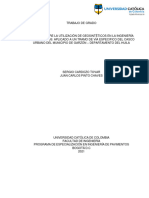 Utilizacion de Geosinteticos en Ingeniera de Pavimentos