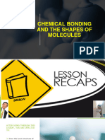 Chemical Bonding and The Shapes of Molecules