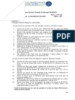 L'examen Et Sa Correction de La Fiscalit Normale 2018-2019