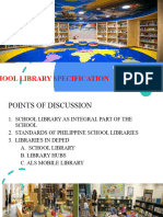 School Library Specifications