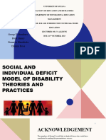 UG ESE4101 Group E Social & Medical Model