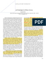 Infrared Technologies For Defence Systems - DRDO DSJ