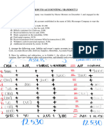 Bus 211 - Introduction To Accounting / Handout 2