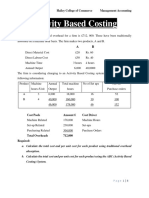 Activity Based Costing HCC